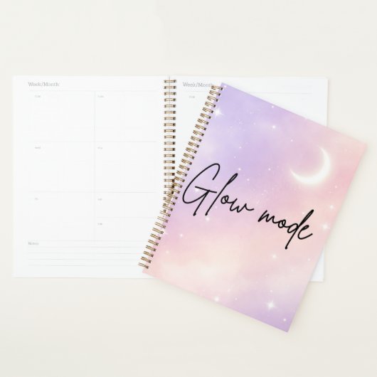 Lavender mist and blush aura AI art  Planner (Display)