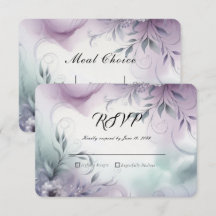 Lavender Mist and Watercolor Whispers Wedding