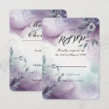 Lavender Mist and Watercolor Whispers Wedding
