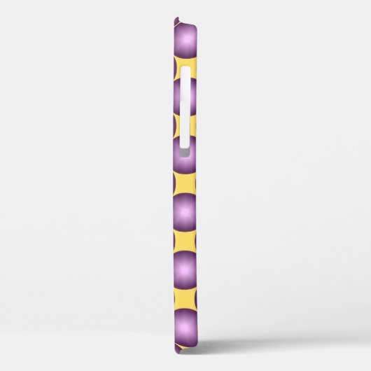 Lavender Modern Polka Dot Case-Mate iPhone Case (Achterkant / Links)