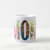 Lavender MOM Moederdag Photo Collage Koffiemok (Center)