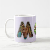 Lavender MOM Moederdag Photo Collage Koffiemok (Links)