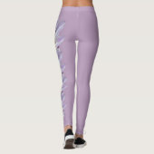Lavender Montana Bitterroot State Flower Leggings (Achterkant)