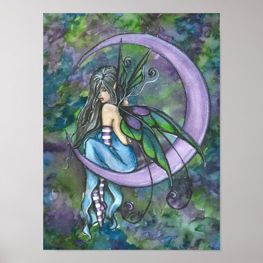 Lavender Moon Poster Afdrukken Ashley Thieszen (Voorkant)
