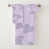 Lavender Moon Raker Bad Handdoek (Insitu)
