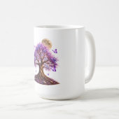 Lavender Moon Tree Classic Mok (Voorkant rechts)