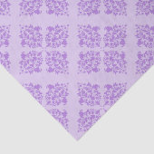 Lavender Moroccan Damask Tissuepapier (Detail)