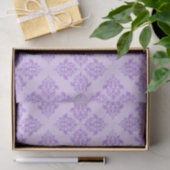 Lavender Moroccan Damask Tissuepapier (Geschenk)