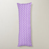 Lavender Moroccan Moods Chevrons Lichaamskussen (Achterkant (Verticaal))