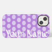 Lavender Moroccan Moods Stippen iPhone Hoesje (Achterkant horizontaal)