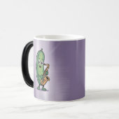  Lavender Morphing Mug Musical Cucumber Magische Mok (Voorkant links)