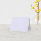 Lavender Note Kaart (Gele Bloem)