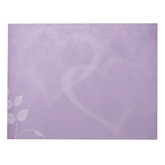 Lavender  notitieblok (Voorkant)