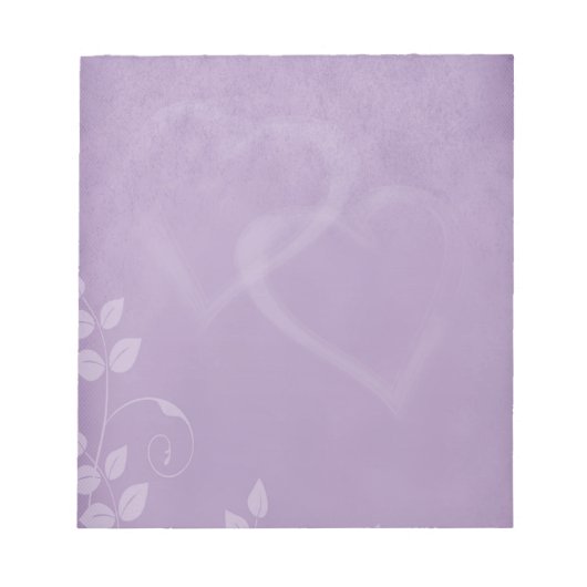 Lavender  notitieblok (Voorkant)