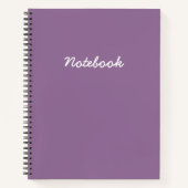Lavender Notitieboek (Voorkant)