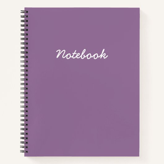 Lavender Notitieboek (Voorkant)