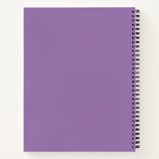 Lavender Notitieboek (Achterkant)