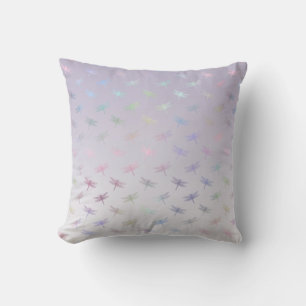 Lavender Ombre Rainbow Dragonflies Kussen