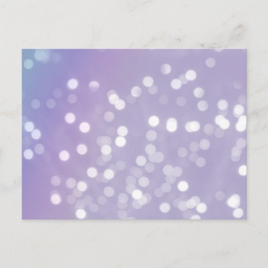lavender Orchid Blurred Light Fotografie Briefkaart (Voorkant)