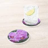 Lavender Orchid Zandsteen Onderzetter (Zijkant)