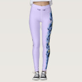 Lavender Oregon State Grape Leggings (Voorkant)