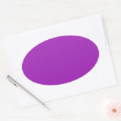 Lavender Oval Sticker (Envelop)