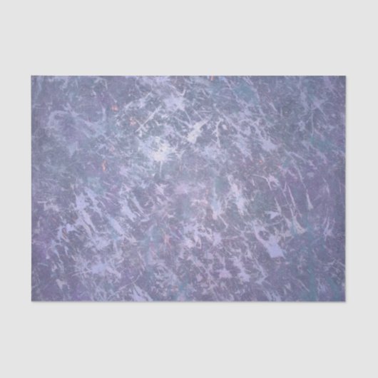 Lavender Paars Abstract | Metaalpenseelstreek Tissuepapier (Voorkant)