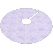 Lavender Paars Abstract ventilatorpatroon Kerstboom Rok (Gekanteld)