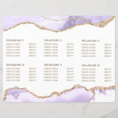 lavender paars agate brochure (Achterkant)