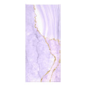 lavender paars agate price list rack reclamekaart (Achterkant)