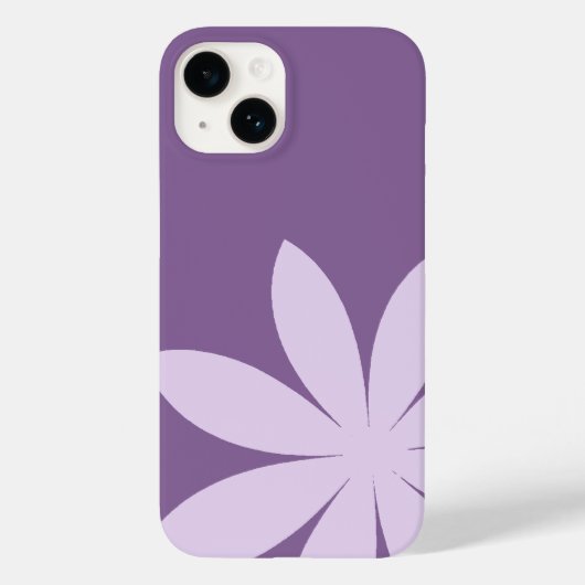 Lavender Paars Daisy Case-Mate iPhone Case (Achterkant)