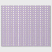  lavender Paars Geometrische Stippen Patroon Cadeaupapier (Vlak)