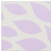 Lavender Paars Gray Modern Dahlia florafdruk Stof (Close Up)