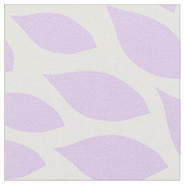 Lavender Paars Gray Modern Dahlia florafdruk Stof