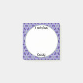 Lavender Paars Pattered Post-it® Notes (Voorkant)