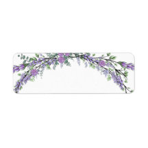 Lavender Paars Roos en Eucalyptus