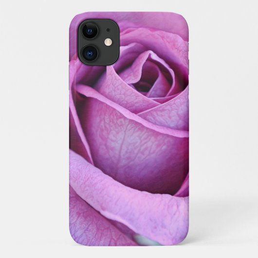 Lavender Paars Roos Petals Kunststof Case-Mate iPhone Case (Achterkant)