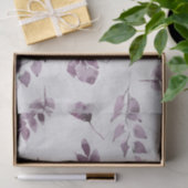Lavender Paars Simple Florence-ontwerp voor Waterv Tissuepapier (Geschenk)