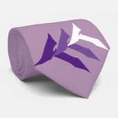 Lavender paars TRUTH STROPDAS (Opgerold)