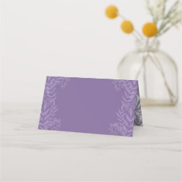 Lavender Paars Weddenschap  Botanisch Plaatskaartje