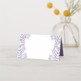 Lavender Paars Weddenschap  Botanisch Plaatskaartje