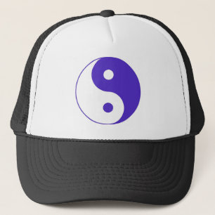 Lavender Paars Yin-Yang Trucker Pet