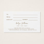 lavender paarse Agate Cadekaart Visitekaartje (Achterkant)