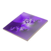 Lavender Paarse Blue Violet Orchid Flowers Tegeltje (Zijkant)