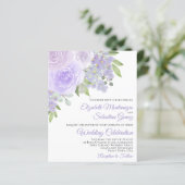 Lavender Paarse Rozen BUDGET Weddenschap (Staand voorkant)