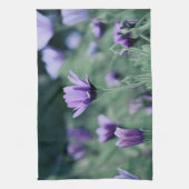 Lavender Paarse ventilator Theedoek (Verticaal)