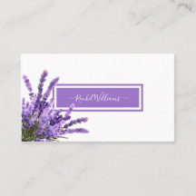 Lavender Paarse Waterverf Elegant minimalist