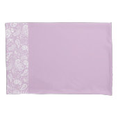 Lavender Paisley Pillowcase Kussensloop (Voorkant)