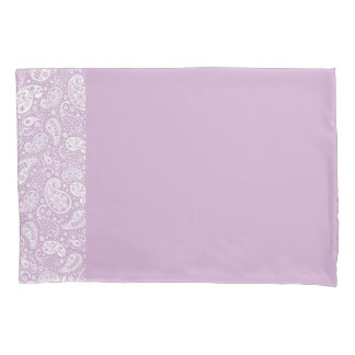Lavender Paisley Pillowcase Kussensloop