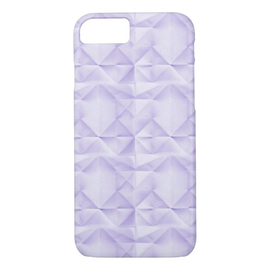 Lavender Paper Origami Patroon Case-Mate iPhone Case (Achterkant)